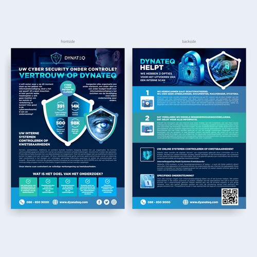 Unique flyer design for offering a security scan Design by YaaFattaah.YaaRazzaaq