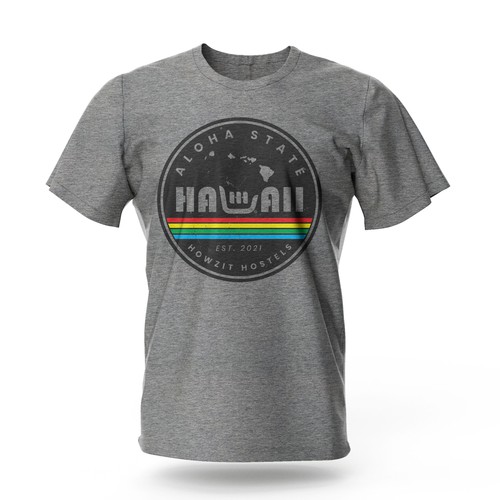 Maui - Hawaii Hostel looking for retail merch design! Design by Bee Man