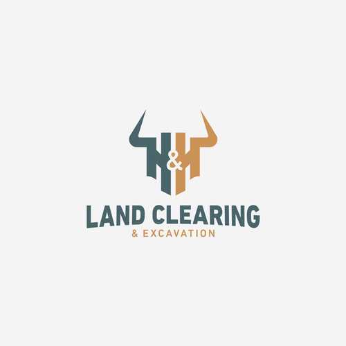 LOGO AND LETTER HEAD FOR H&H LAND CLEARING AND EXEXCAVATION-ontwerp door vecrow