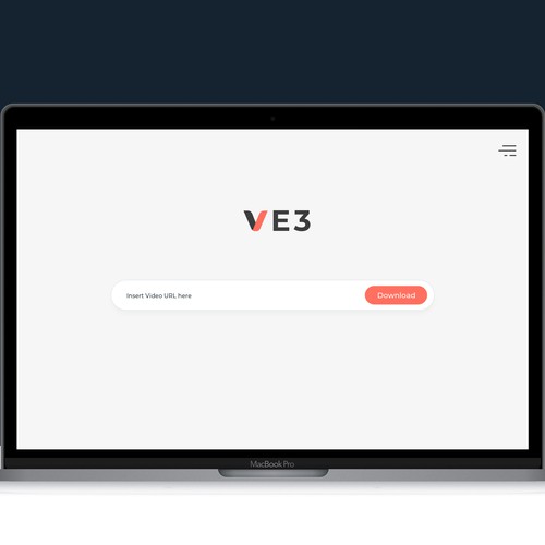 VE3 - Simple Video Downloader Website | Google Style Design by jezz