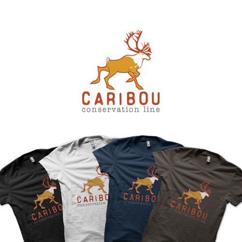 Logo design to help raise funds for Caribou species at risk in canada.-ontwerp door TinyTigerGrafix