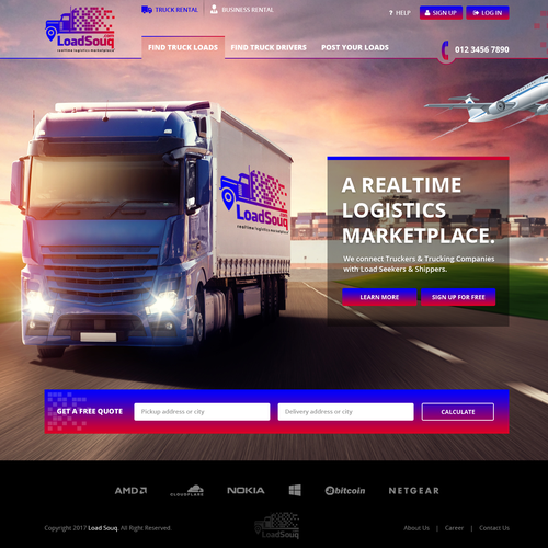 Home Page Website Design Design by Player99