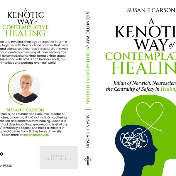 A kenotic way of contemplative healing Book Cover Design Contest Winner