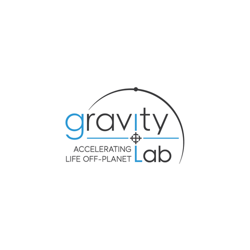 Space exploration logo - orbiting artificial gravity laboratory Design by Lidya.ss