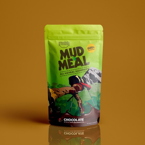 Design our new backpacking food packaging (Greenbelly Meals) Design by obicatlia