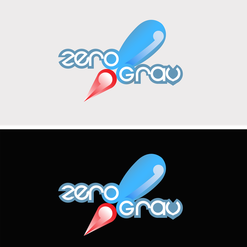 Nice, friendly logo for Zero Grav-ontwerp door kruns