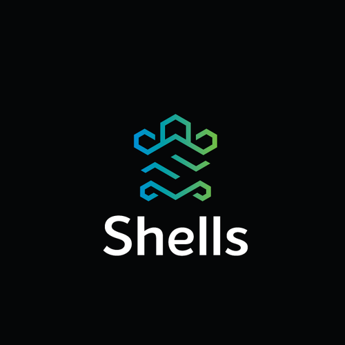 Logo design for UNIX Shell company. Design by ann@