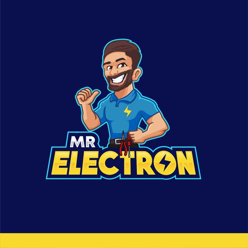 Design a logo for MR ELECTRON the electrical specialist Design by Gr8 ART