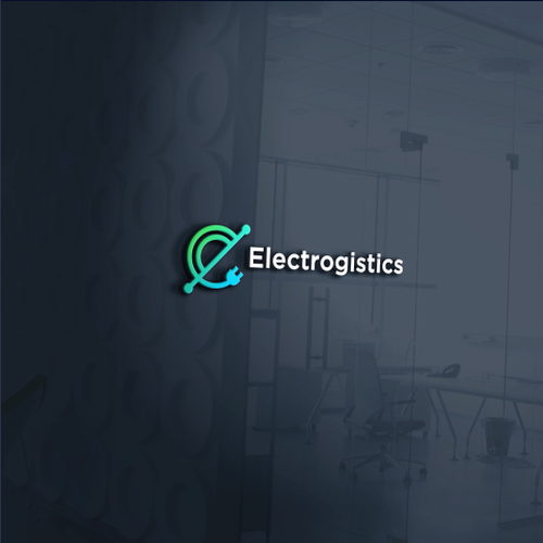 Design a logo for an eco-friendly electric logistics company Design by -BlackHorse™ -