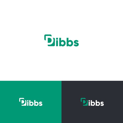 Dibbs - logo for fractional sports card trading market Design by futony