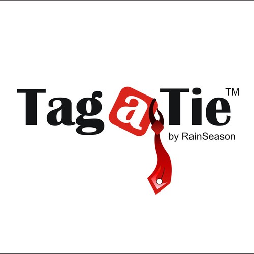 Tag-a-Tie™  ~  Personalized Men's Neckwear  Design por budikazuma