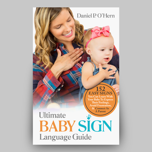 Baby Sign Language for Parents ebook cover Design by Hisna