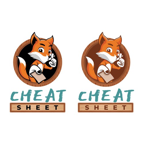 Unique descriptive combo mascot Logo that embodies the action of cheating on a test & shortcuts Design von DevDevit   ★ ★ ★ ★ ★