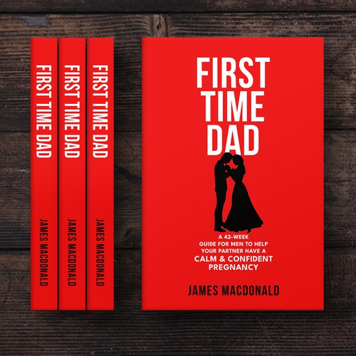 Book cover art appealing to First Time Dad & Expectant Mums Design réalisé par Trivuj