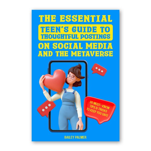 Design an awesome and eye catching book cover that appeals to teens/parents for a guide book Design by GulAhm