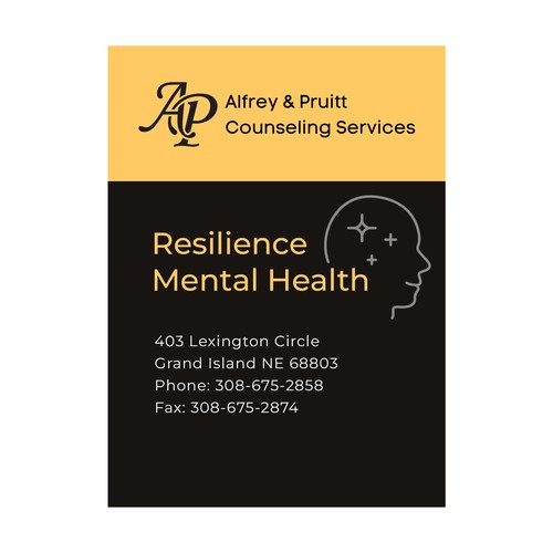 We Need a Professional Street-Facing Sign for Our New Counseling Location Design by logovora