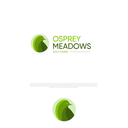 Golf Course Logo - Osprey Meadows Golf Course at Tamarack Design by reflect the style ™