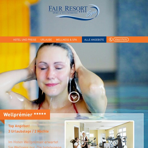 Web page design contest entry by grafenberger