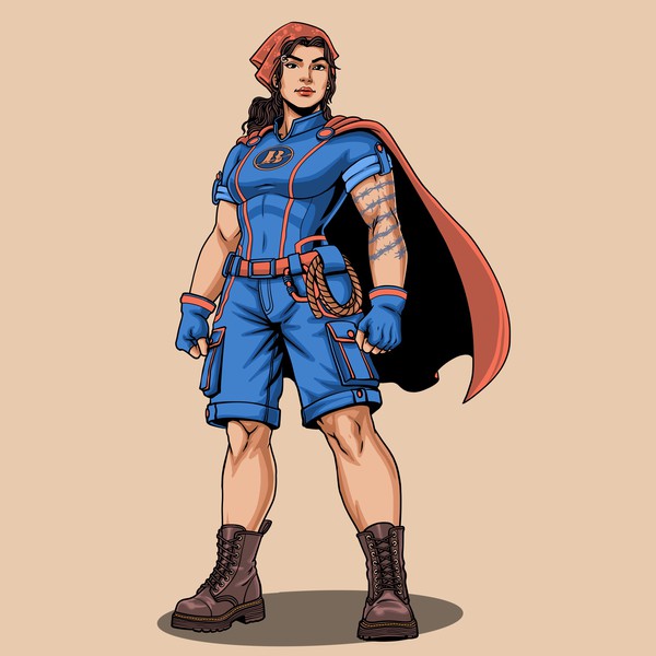 Superhero characters 