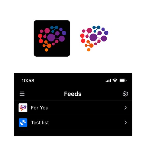 For You social media algorithm icon (app icon) Design von MarcMart7