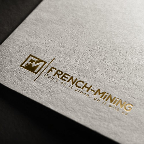 "Créer un logo moderne pour FrenchMining" winning Logo & brand identity pack