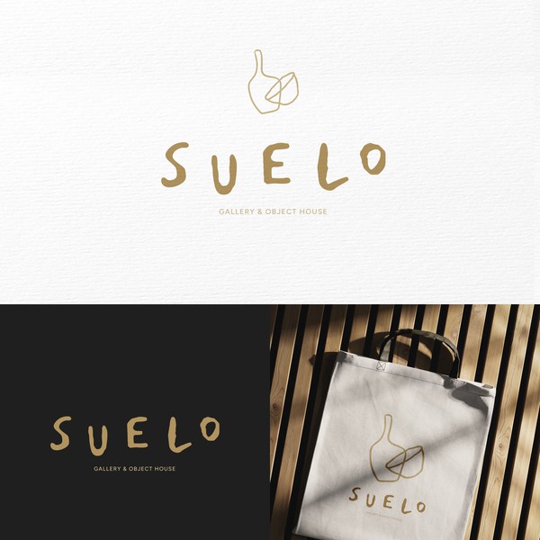 Hand drawn logo for a mexican gallery