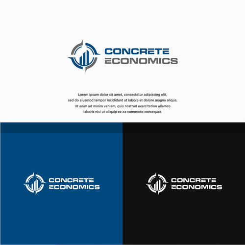 Concrete Economics Logo Design by Al-Battar™