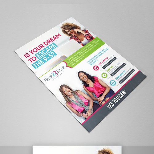 Create a Ridiculously Good Flyer for Rent 2 Rent Success-ontwerp door Krishna Arts