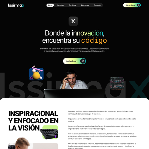 Web page design contest entry by Nash Radak
