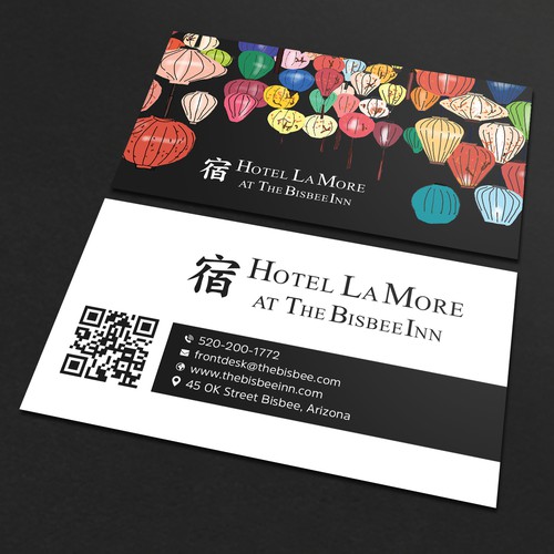 Business Card for Boutique Hotel Diseño de prosenjit_P