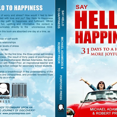 Design di Help Porpoise Press with an inspirational cover for a new personal development book! di Veacha Sen