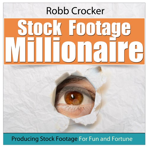 Eye-Popping Book Cover for "Stock Footage Millionaire" Diseño de Banateanul