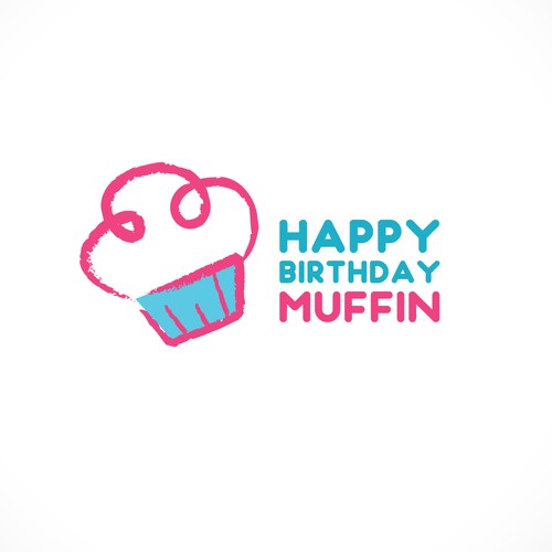 New logo wanted for Happy Birthday Muffin Diseño de rotchillot