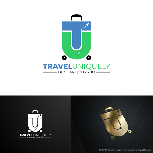 Travel uniquely Logo Design by diminish