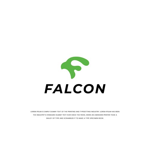 Falcon Sports Apparel logo Réalisé par Roadpen