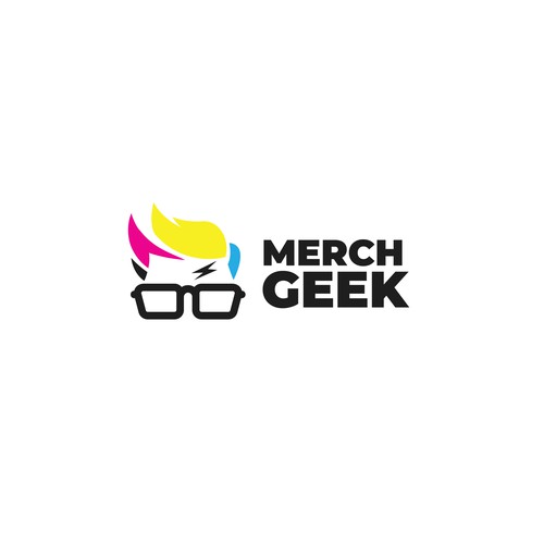 Merch Geek needs a new logo! Design by Yerffej✅