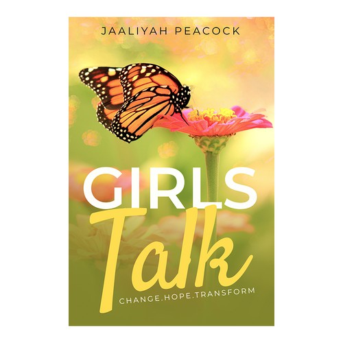 I need a beautiful butterfly book cover for my first book for women all around the world Design by EPH Design