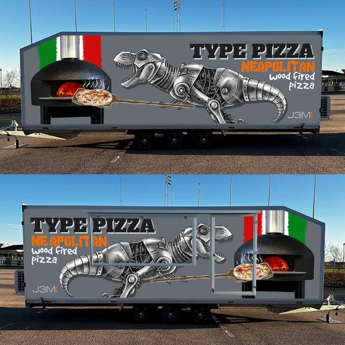 PIZZA trailer - be creative! Design von Rockyman