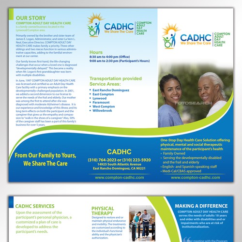 Help Compton Adult Day Health Care with a new brochure design Design by Arttero