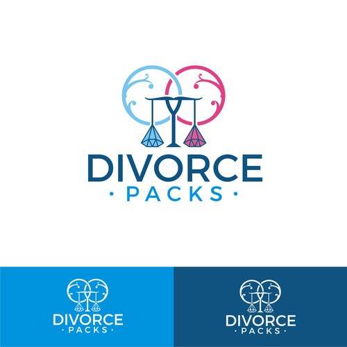 Divorce Logo  - UPDATED BRIEF, Ideally hand/computer drawn / Original Logo - Blind Filter Enabled Réalisé par Wiell