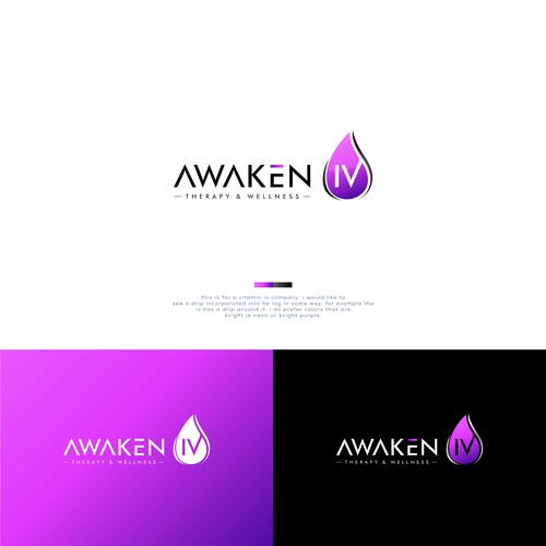 Diseño de Logo for innovavate IV Therapy and wellness company de M_Studio™