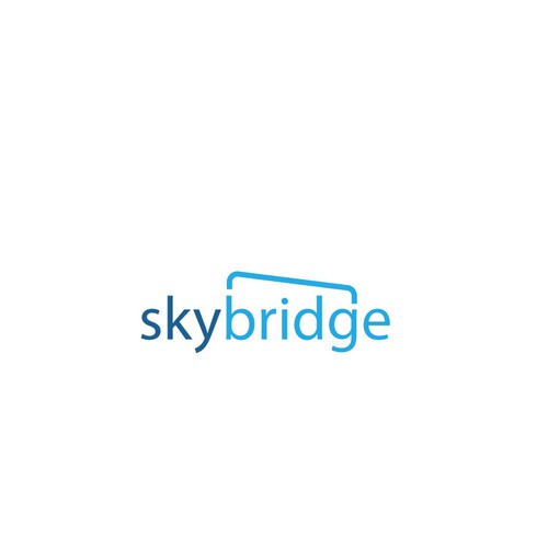 Create an eye catching, unusual and memorable logo for SkyBridge. Design by diamonddew