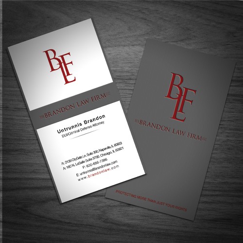 Create the next stationery for The Brandon Law Firm LLC  Réalisé par Mili_Mi