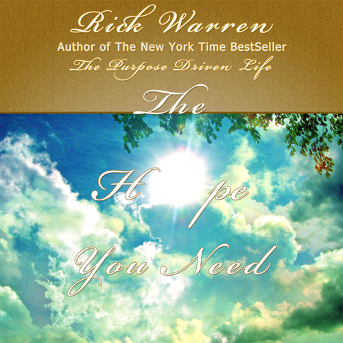 Design Rick Warren's New Book Cover Design réalisé par Tehtuna