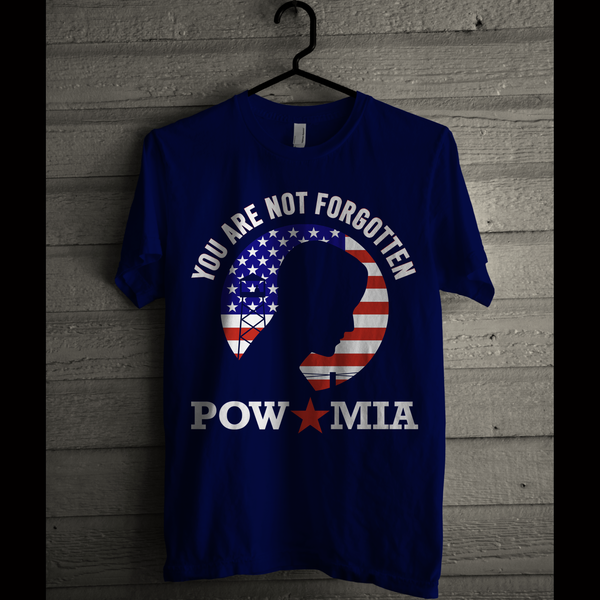 Design by Frank2020 titled "YOU ARE NOT FORGOTTEN POW MIA"