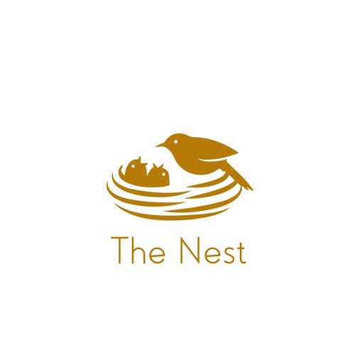 the NEST--a national Prenatal Wellness Center Brand Design by A.GFX