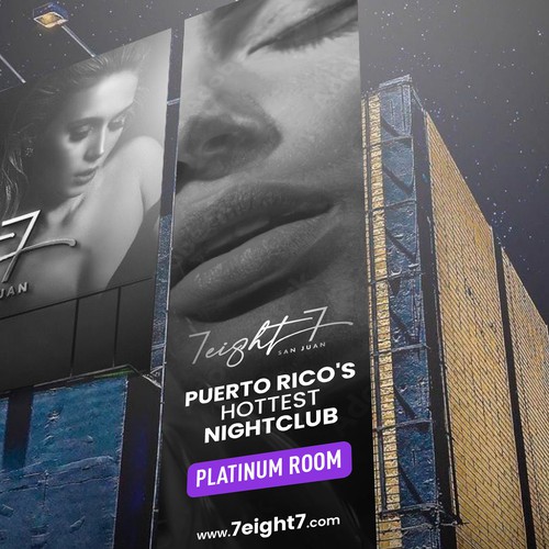 Billboard for a Nightclub and Gentlemen’s Club Diseño de Davi Giolo ★