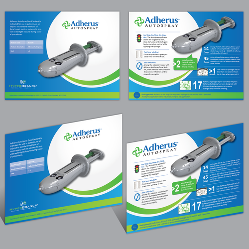 New automatic medical applicator for brain surgery Brochure contest