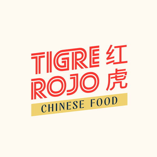 Tigre Rojo Chinese Food Design by FoxPixel