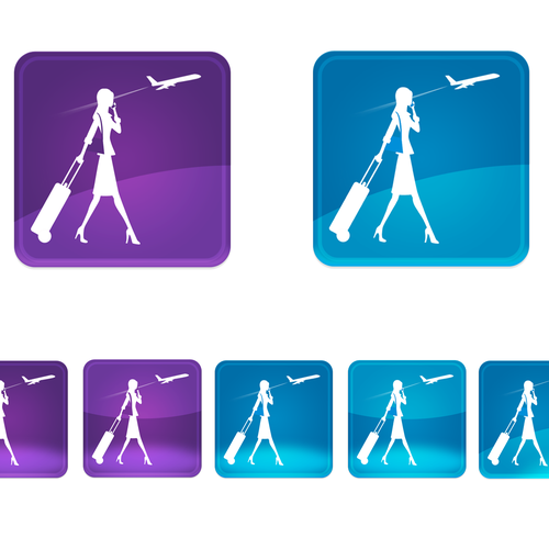 Create the next icon or button design for Fly Over Chic Réalisé par Adr!an..